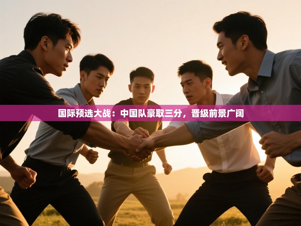 国际预选大战：中国队豪取三分，晋级前景广阔
